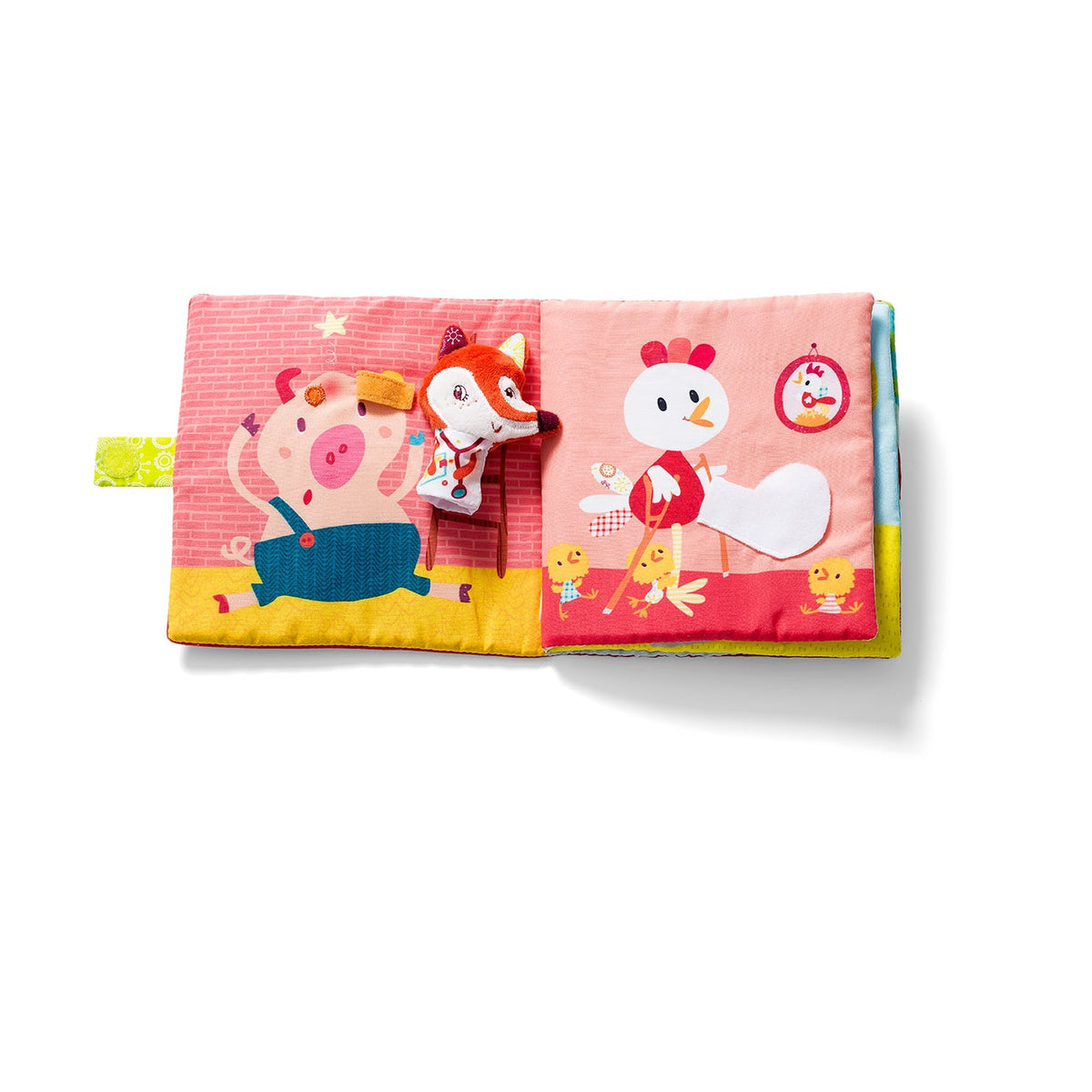 ספר בד עם בובת אצבע - אליס הרופאה