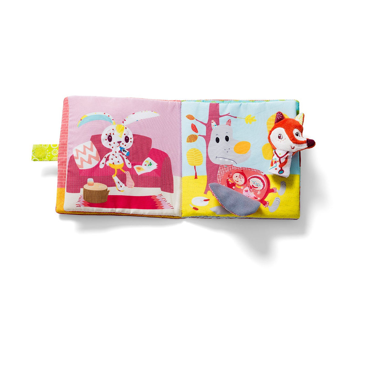 ספר בד עם בובת אצבע - אליס הרופאה