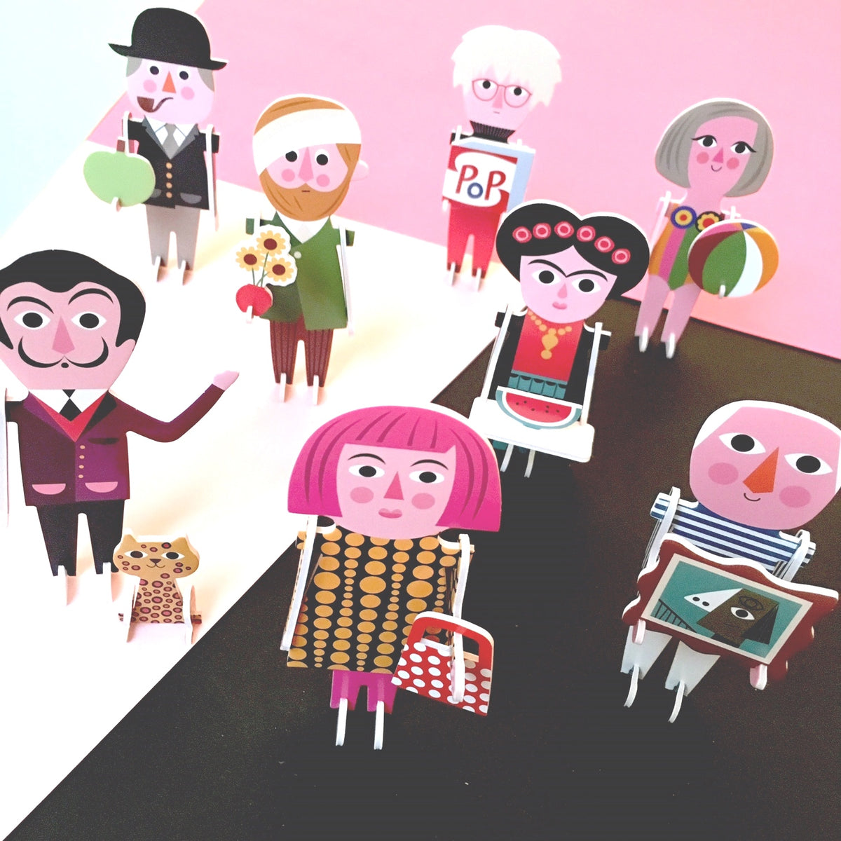 פאזל תלת מימדי - אמנים