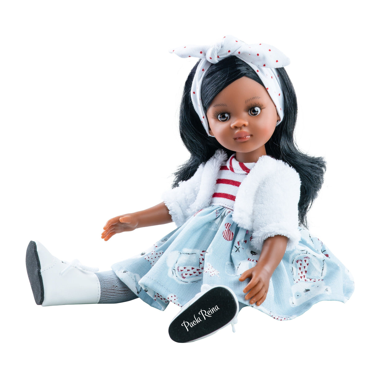 בובה - נורה  חצאית תכלת