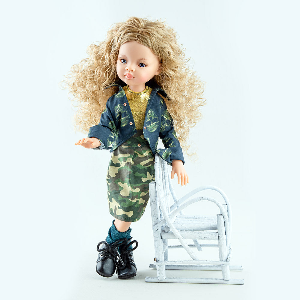 בובה -  ארטיקולדס מוניקה קמופלאז&#39;