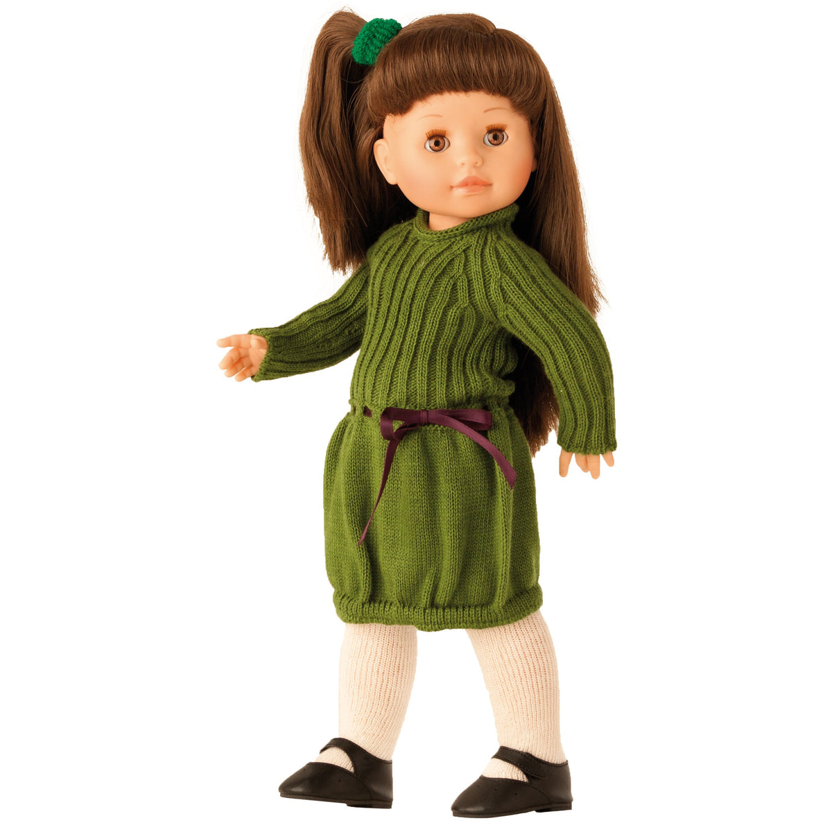 בובה נורמה - סריג ירוק